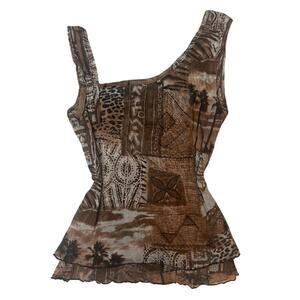 90's VINTAGE MESH tank top